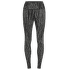 Legíny Icebreaker Merino 260 Tech Vertex High Rise Leggings Delta Women BLACK/SNOW/J