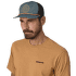 Šiltovka Patagonia Airfarer Cap Strataspire Stripe: Blue Sage
