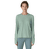 Tričko dlhý rukáv Patagonia Long-Sleeved Cap Cool Sun Shirt Women Nouveau Green - Blue Sage X-Dye