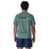 Tričko krátky rukáv Patagonia Cap Cool Daily Shirt  - Boardshort Logo Men Blue Sage - Light Blue Sage X-Dye