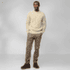 Sveter Fjällräven Övik Waffle Knit Men Black Oak