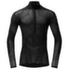 Wool Mesh Pro Zip Neck Man 950A BLACK