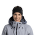 Čelenka Buff WINDPROOF HEADBAND SOLID BLACK