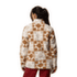 Bunda Columbia West Bend Print Full Zip II Women Teak Brown, Cozy Quilt 235