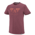 Tričko krátky rukáv Millet Triangle Mountains TS SS Men H BURGUNDY