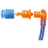 Ventil deuter Streamer Tube & Helix Valve transparent