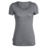 Tričko krátky rukáv Icebreaker Sphere SS Scoop Women (104679) Panther/Snow/Stripe