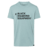 Tričko krátky rukáv Black Diamond Stacked Logo Tee Men Blue Ash
