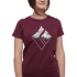 Tričko krátky rukáv Black Diamond Mountain Logo SS Tee Women Blackberry