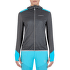 Mikina La Sportiva AEQUILIBRIUM THERMAL HOODY Women Black/Malibu Blue