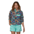 Mikina Patagonia Lightweight Synch Snap-T Pulover Women Jaguar Geo: Blue Sage