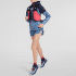 Bunda La Sportiva POCKETSHELL Jacket Women Azalea/Night Sky