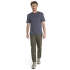 Tričko krátky rukáv Icebreaker Merino Drayden SS Tee Stripe Men MIDNIGHT NAVY/SNOW/S