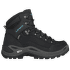 Topánky Lowa Renegade GTX Mid Women asphalt/turquoise