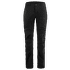 Nohavice Fjällräven Abisko Hybrid Trail Trousers Women Black