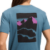 Tričko krátky rukáv Black Diamond Mountainscape SS Tee Women Creek Blue