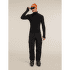 Mikina Icebreaker 300 MerinoFine™ Polar LS Roll Neck Men Black