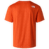 Tričko krátky rukáv The North Face 24/7 Pentadome Embossed Reg Short Sleeve Men G6L LAVA RED
