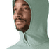 Tričko dlhý rukáv Patagonia Cap Cool Sun Hoody Men Thermal Blue - Thin Ice X-Dye