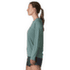 Tričko dlhý rukáv Patagonia Long-Sleeved Cap Cool Daily Shirt  - Boardshort Logo Women Cinnamon Brown - Dark Cinnamon Brown X-Dye