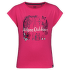 Tričko krátky rukáv Jack Wolfskin Brand T Girls tropic pink 2145