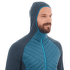 Mikina Mammut Aconcagua Light Hybrid ML Hooded Jacket Men wing teal 50227