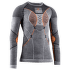 Tričko dlhý rukáv X-Bionic APANI® 4.0 Merino Shirt Round Neck Men BLACK/GREY/ORANGE