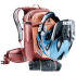 Batoh deuter Compact EXP 12 SL raisin-almond