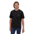 Tričko krátky rukáv Patagonia Line Logo Ridge Pocket Responsibili Tee Men Barn Red