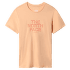 Tričko krátky rukáv The North Face Foundation Graphic Tee Women APRICOT ICE