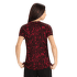 Tričko krátky rukáv Icebreaker Tech Lite II SS Scoop Tee Native Ferns Women CHERRY/AOP