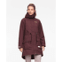 Pláštenka Kari Traa Tesdal Parka Women BURGUNDY RED