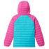 Bunda Columbia Powder Lite™ Hooded Jacket Girls Geyser, Pink Ice 338
