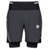 Kraťasy Mammut Aenergy TR 2 in 1 Shorts Men black 0001
