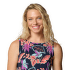 Šaty Columbia Chill River Printed Dress Poppy Red, Botaniflage Tonal 611