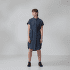 Šaty Fjällräven Övik Hemp Dress Women Mountain Blue
