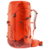 Batoh deuter Gravity Expedition 45+ papaya-redwood