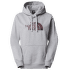 Mikina The North Face DREW PEAK PULLOVER HOODIE Women FB3 TNF LIGHT GREY HEATHER/TAWNY QUARTZ