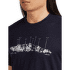 Tričko krátky rukáv Icebreaker Merino 150 Tech Lite SS Tee The Peaks Men ATLANTIS