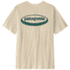 Tričko krátky rukáv Patagonia ’95 Oval Logo T-Shirt Men Undyed Natural