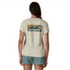 Tričko krátky rukáv Patagonia Cap Cool Daily Shirt - Boardshort Logo Women Cinnamon Brown - Dark Cinnamon Brown X-Dye