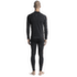 Tričko dlhý rukáv X-Bionic MIGHTYWOOL SHIRT LS 1/2 ZIP MEN X Black