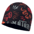Čiapka Buff Microfiber & Polar Hat Junior (115505) REBEL BLACK