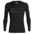 Tričko dlhý rukáv Icebreaker Oasis LS Crewe Single Line Ski Men Black
