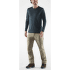 Tričko dlhý rukáv Fjällräven Abisko Wool LS Men Dark Navy