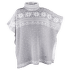 Sveter Kama Knitted Merino plaid Kama 5031 109 grey