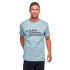 Tričko krátky rukáv Black Diamond Stacked Logo Tee Men Blue Ash
