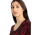 Tričko krátky rukáv Icebreaker Tech Lite II SS Scoop Tee Native Ferns Women CHERRY/AOP