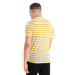 Tričko krátky rukáv Icebreaker Drayden SS Tee Stripe Men NIGHTSHADE/EARTH/S