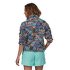 Mikina Patagonia Lightweight Synch Snap-T Pulover Women Jaguar Geo: Blue Sage